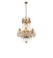 38" Minuet 12 Light Chandelier detail view