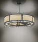 45 inch Smythe Craftsman Chandel-Air detail view