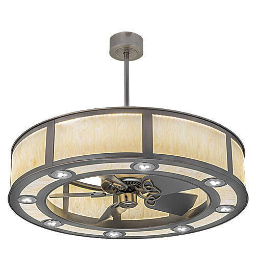 45 inch Smythe Craftsman Chandel-Air detail view