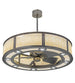 45 inch Smythe Craftsman Chandel-Air detail view