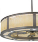 45 inch Smythe Craftsman Chandel-Air detail view