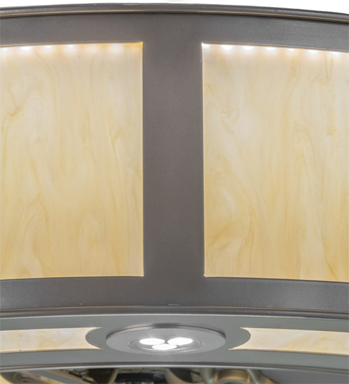 45 inch Smythe Craftsman Chandel-Air detail view