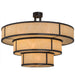36" Jayne 3 Tier Pendant - detail 1