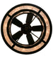 45 inch Whispering Pines Chandel-Air detail view