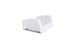 Signature Chaise Armrest Console - White