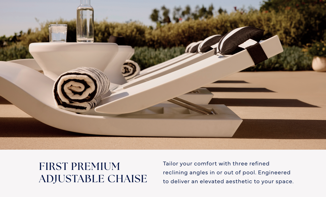 Signature Adjustable Recline Chaise lifestyle