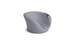 Autograph Chaise Armrest Console - Granite Gray