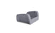 Signature Chaise Armrest Console - Granite Gray