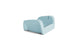 Signature Chaise Armrest Console - Frost