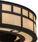 45 inch T Mission Chandel-Air detail view