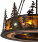 48 inch Tall Pines Chandel-Air detail view