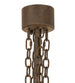 54 inch Parnella 8 Light Chandel-Air detail view