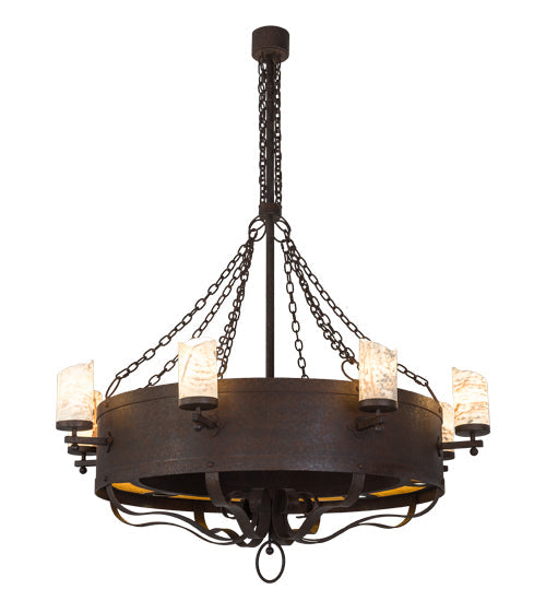 54" Parnella 24 Light Chandelier detail view