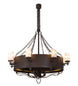 54" Parnella 24 Light Chandelier detail view