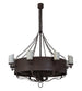 54" Parnella 24 Light Chandelier detail view