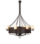 54" Parnella 24 Light Chandelier detail view