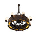 54" Parnella 24 Light Chandelier detail view