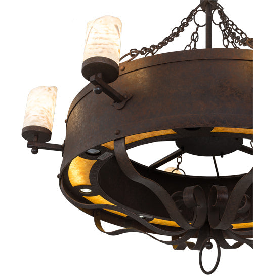 54" Parnella 24 Light Chandelier detail view