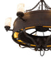 54" Parnella 24 Light Chandelier detail view