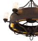 54" Parnella 24 Light Chandelier detail view