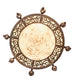 42" Delano 8 Light Bowl Chandelier detail view