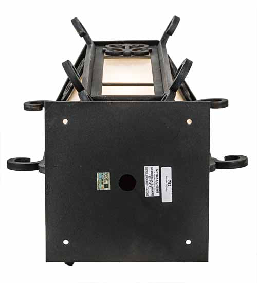12" Caprice Pier Mount detail