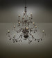 96" Oak Leaf 15 Light Chandelier hero view