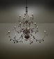 96" Oak Leaf 15 Light Chandelier hero view