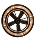 45 inch T Mission Chandel-Air detail view