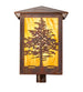 16" Tamarack Post Mount detail