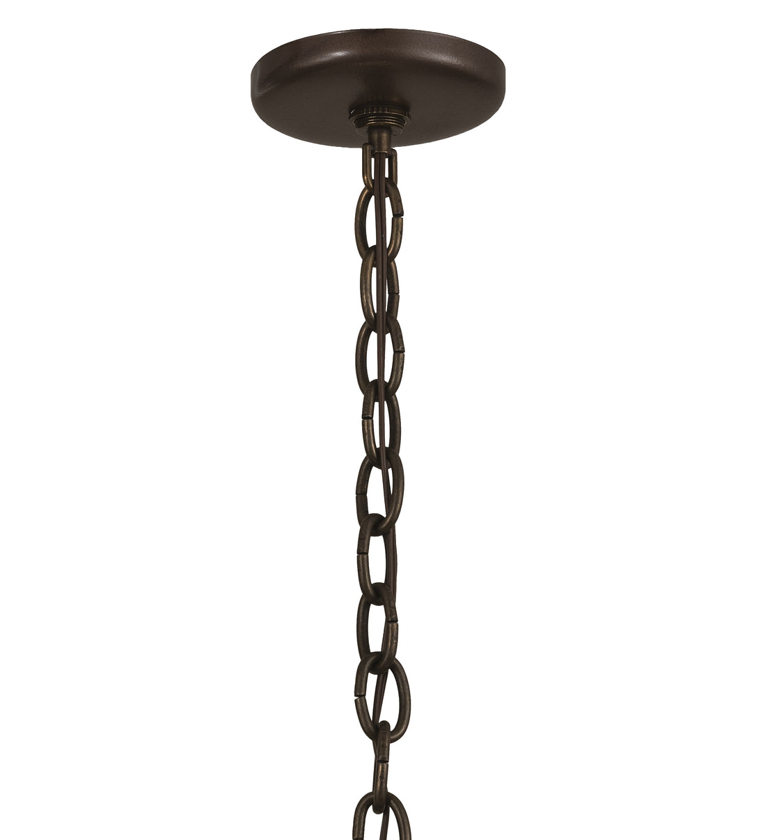 43" Antlers Whitetail Deer 8 Light Chandelier detail view