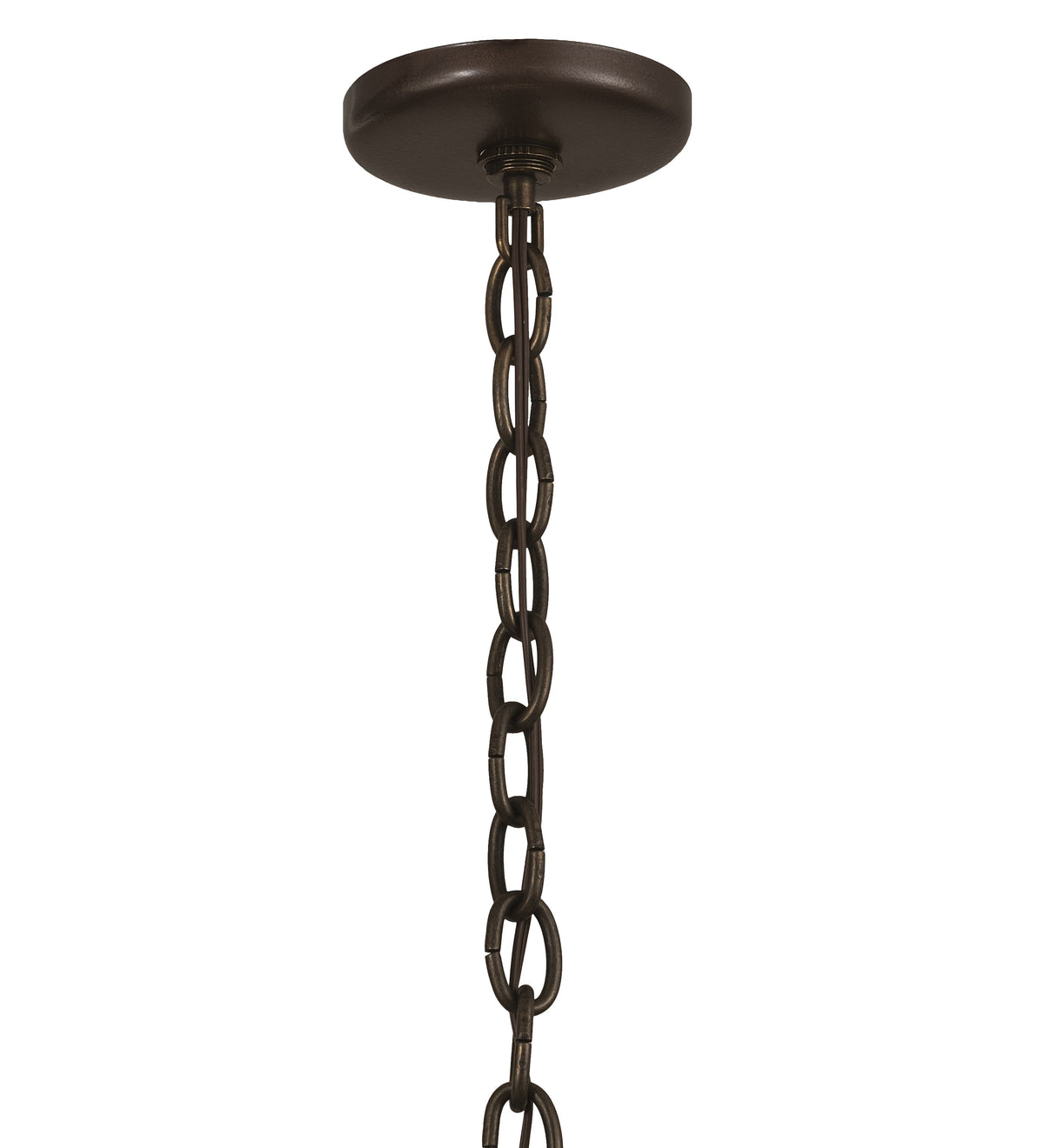 43" Antlers Whitetail Deer 8 Light Chandelier detail view