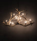 66.5" Antlers Elk 10 Light Oblong Chandelier hero view