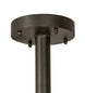 60" French Horn 17 Light Chandelier detail view