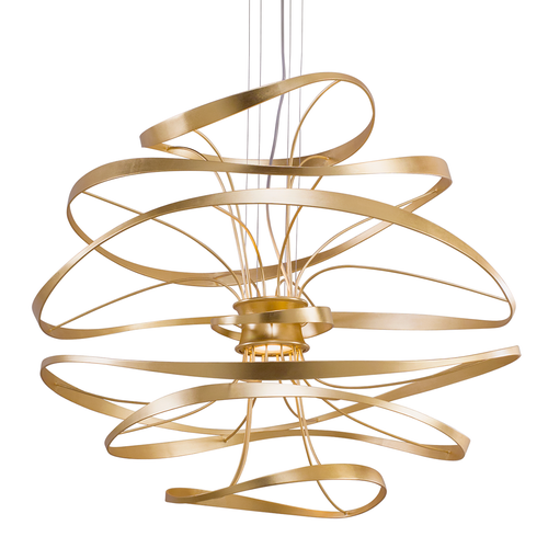 Corbett Calligraphy Chandelier 216-44-GL/SS