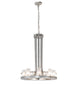 28" Arion 8 Light Chandelier detail view