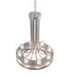 28" Arion 8 Light Chandelier detail view