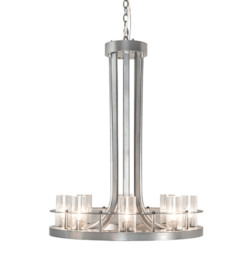 28" Arion 8 Light Chandelier detail view