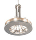 28" Arion 8 Light Chandelier detail view