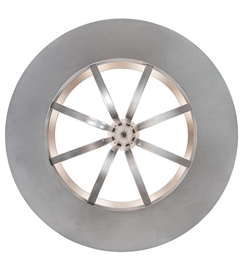 28" Arion 8 Light Chandelier detail view