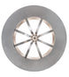 28" Arion 8 Light Chandelier detail view
