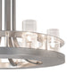 28" Arion 8 Light Chandelier detail view
