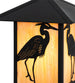 10" Seneca Heron Deck Light detail