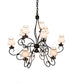 40" Grace 10 Light Chandelier detail view