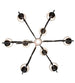 40" Grace 10 Light Chandelier detail view