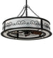 45 inch Putrelo Chandel-Air detail view