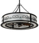 45 inch Putrelo Chandel-Air detail view