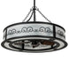 45 inch Putrelo Chandel-Air detail view