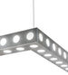 60" Square Dotz Pendant - detail 7
