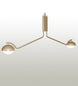 62" Bola Deux 2 Light Oblong Pendant - main